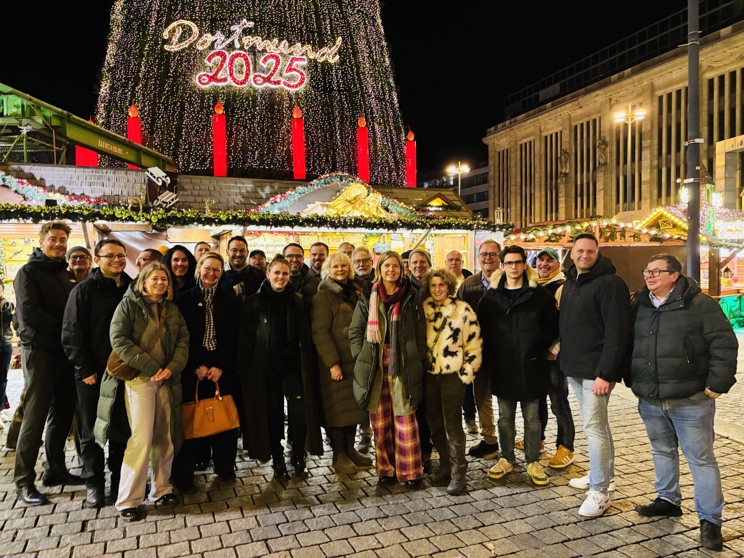 Gruppenbild Weihnachtsmarkt Cityring